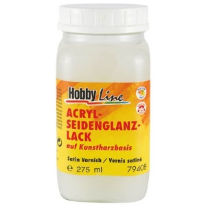 Barniz de resina sintética satinado 250 ml Kreul