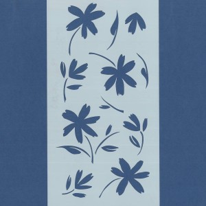 PLANTILLA SILU 1002 FLORES SEIS PETALOS