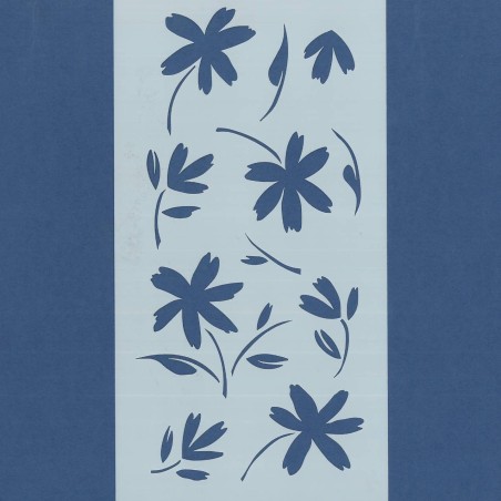 PLANTILLA SILU 1002 FLORES SEIS PETALOS