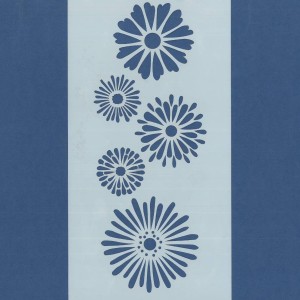 PLANTILLA SILU 1004 FLORES MUCHOS PETALOS