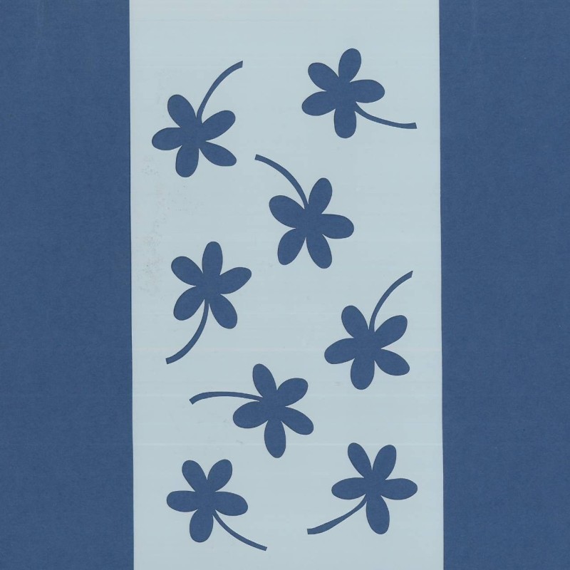 PLANTILLA SILU 1006 FLORES CINCO PETALOS