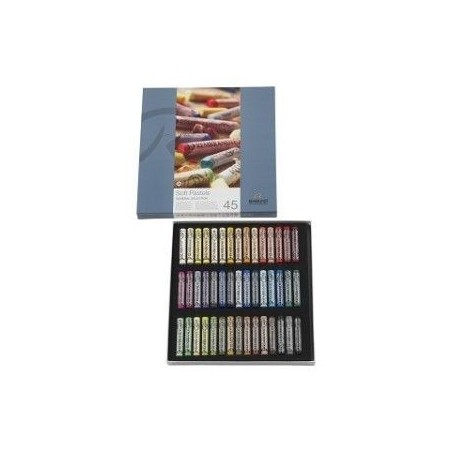 Caja 45 pasteles barra Rembrandt