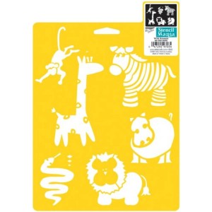 plantilla-stencilmania-animals