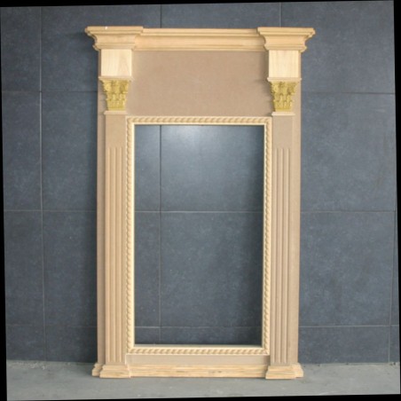 Marco espejo estriado