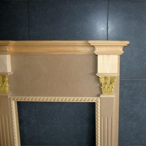 Marco espejo estriado