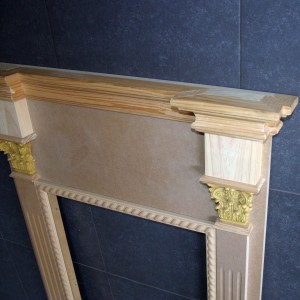 Marco espejo estriado