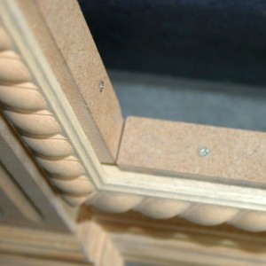 Marco espejo estriado