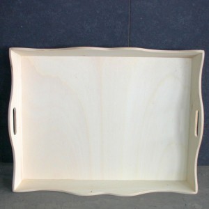 Bandeja de madera para pintar tamaño pequeño