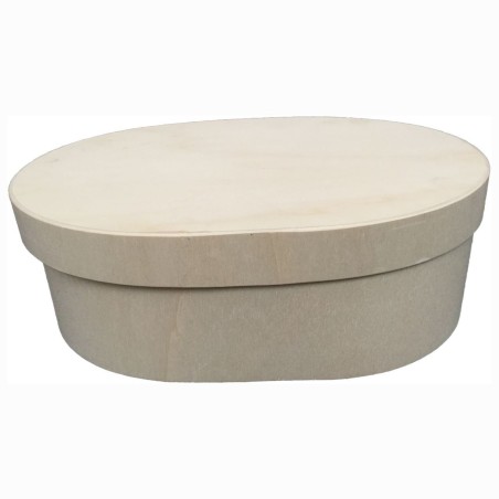 Caja ovalada para pintar