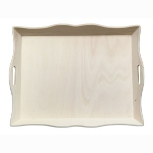 Bandeja de madera para pintar