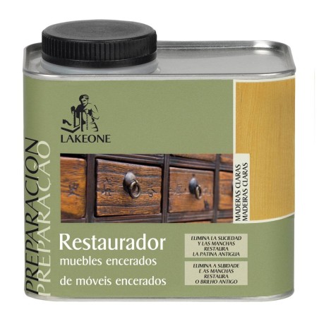 RESTAURADOR MUEBLES ENCERADOS 450 ML MADERAS CLARAS