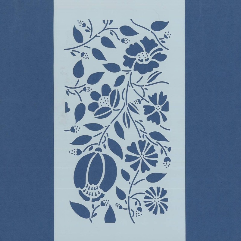 PLANTILLA SILU 1023 FLORES Y HOJAS