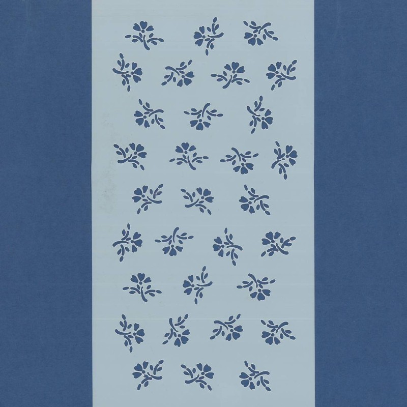 PLANTILLA SILU 1024 FLORECITAS CON HOJAS