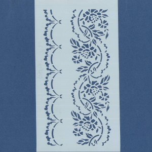 PLANTILLA SILU 1029 GRECA FLORES