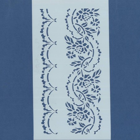 PLANTILLA SILU 1029 GRECA FLORES