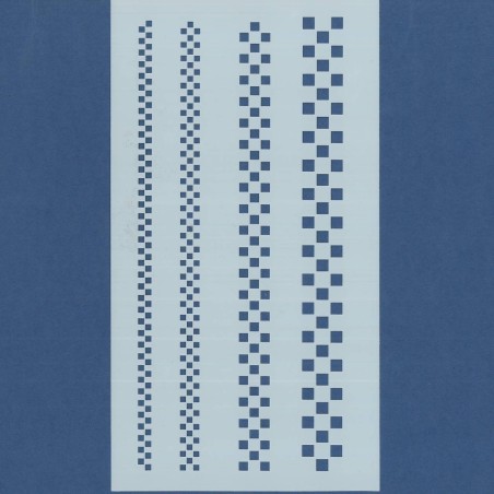 PLANTILLA SILU 1047 GRECA CON CUADRADOS