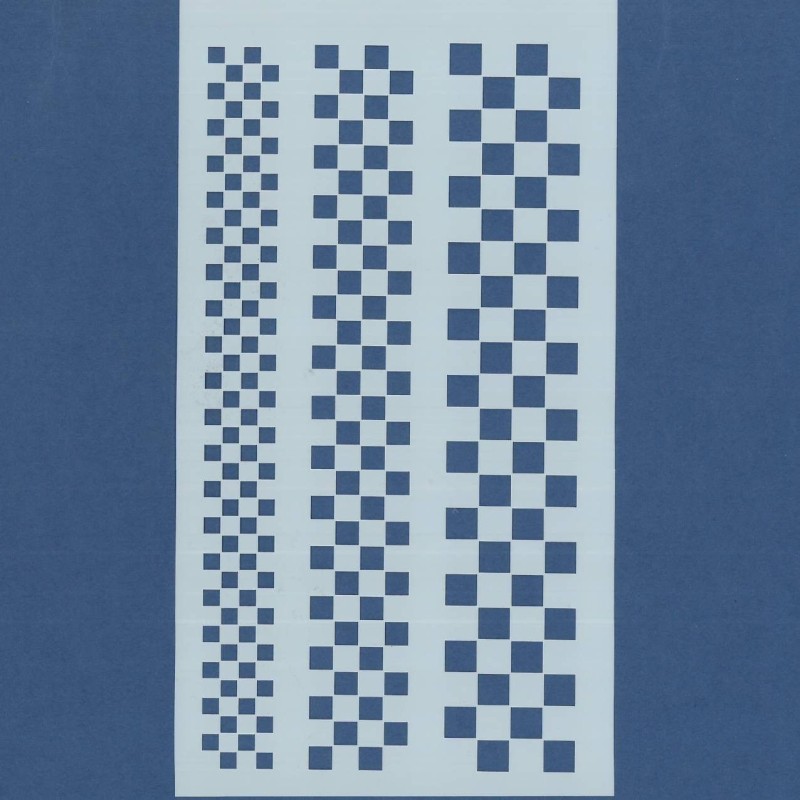 PLANTILLA SILU 1048 GRECA CON CUADRADOS