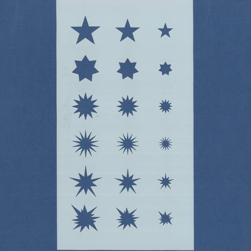 PLANTILLA SILU 1053 ESTRELLAS