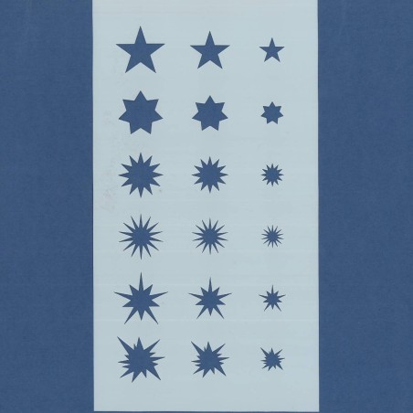 PLANTILLA SILU 1053 ESTRELLAS