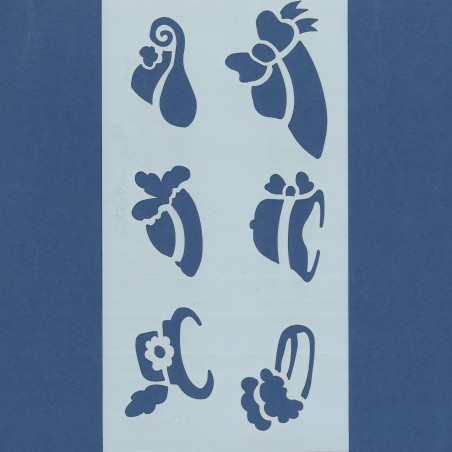 PLANTILLA SILU 1059 SOMBREROS VINTAGE