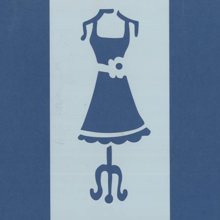 PLANTILLA SILU 1060 VESTIDO EN PERCHERO