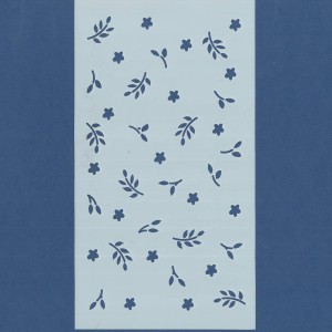 PLANTILLA SILU 1061 FONDO DE FLORECILLAS