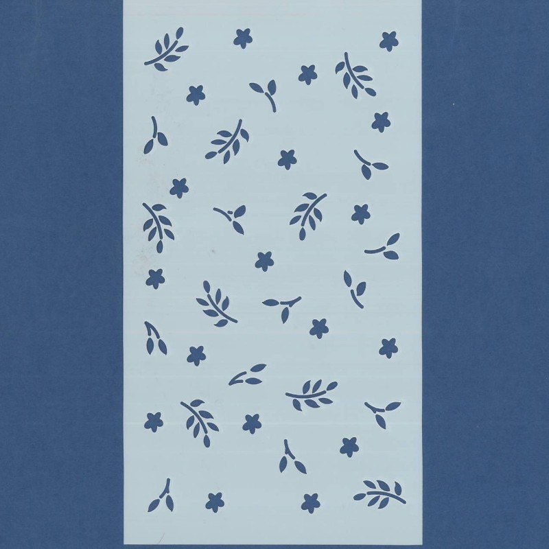 PLANTILLA SILU 1061 FONDO DE FLORECILLAS