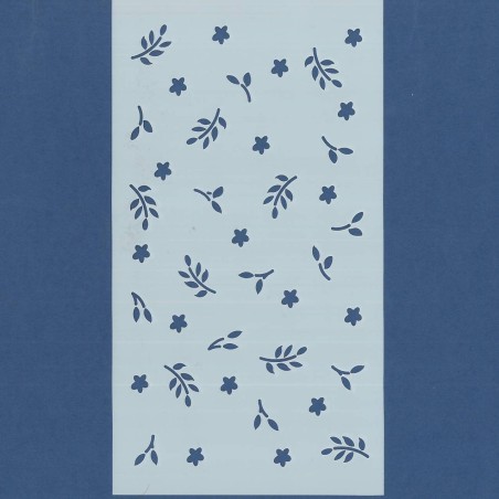 PLANTILLA SILU 1061 FONDO DE FLORECILLAS