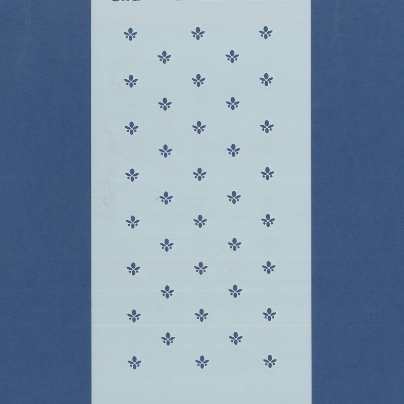 PLANTILLA SILU 1062 FLORES DE LIS