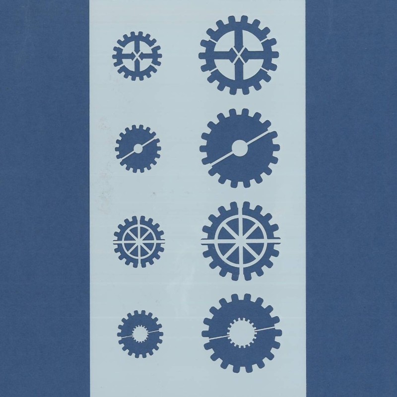 PLANTILLA SILU 1065 RUEDA ENGRANAJES