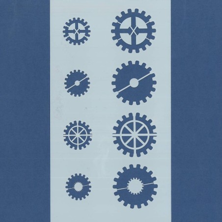 PLANTILLA SILU 1065 RUEDA ENGRANAJES