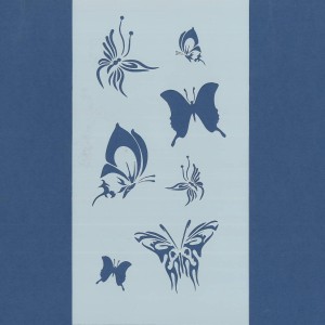 PLANTILLA SILU 1071 BELLAS MARIPOSAS