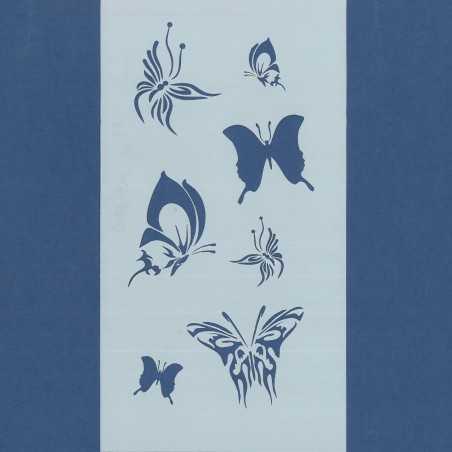 PLANTILLA SILU 1071 BELLAS MARIPOSAS