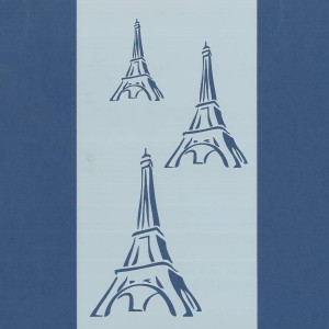 PLANTILLA SILU 1074 TORRE EIFFEL VARIOS TAMAÑOS