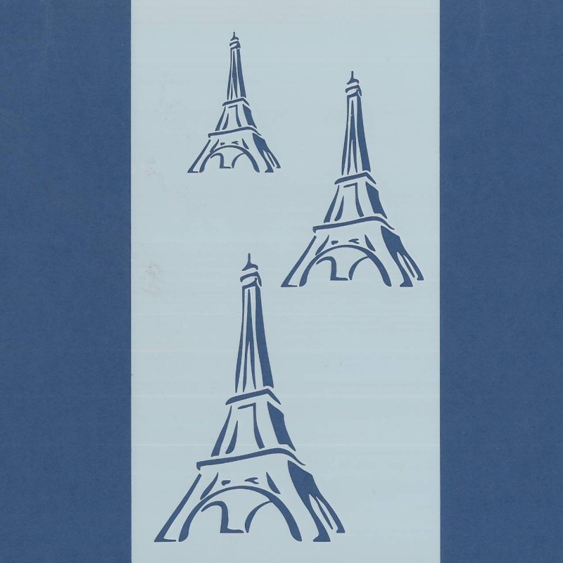 PLANTILLA SILU 1074 TORRE EIFFEL VARIOS TAMAÑOS