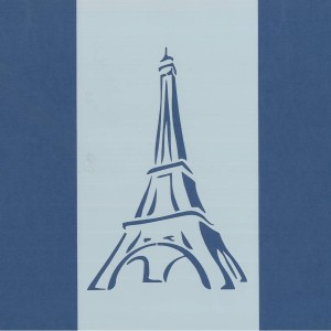 PLANTILLA SILU 1075 TORRE EIFFEL GRANDE