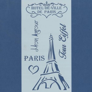 PLANTILLA SILU 1076 PARIS TORRE EIFFEL