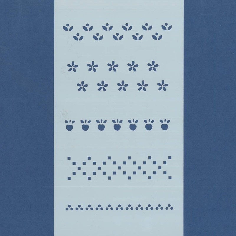 PLANTILLA SILU 1078 CENEFA FLORES