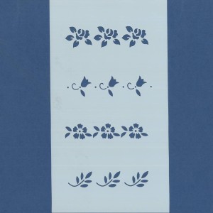 PLANTILLA SILU 1079 GRECAS FLORES