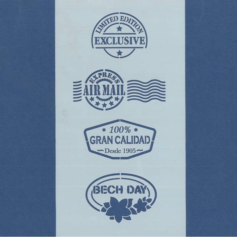 PLANTILLA SILU 1087 ETIQUETAS VARIADAS