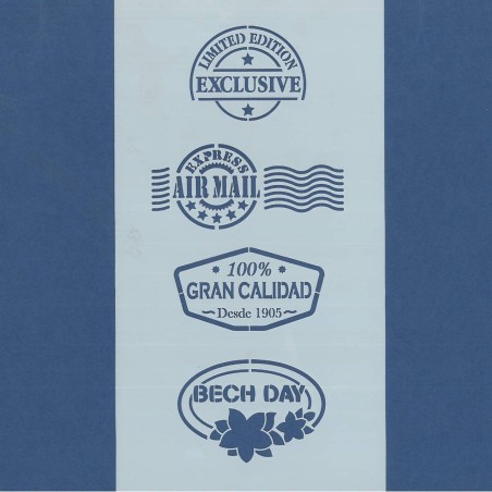 PLANTILLA SILU 1087 ETIQUETAS VARIADAS