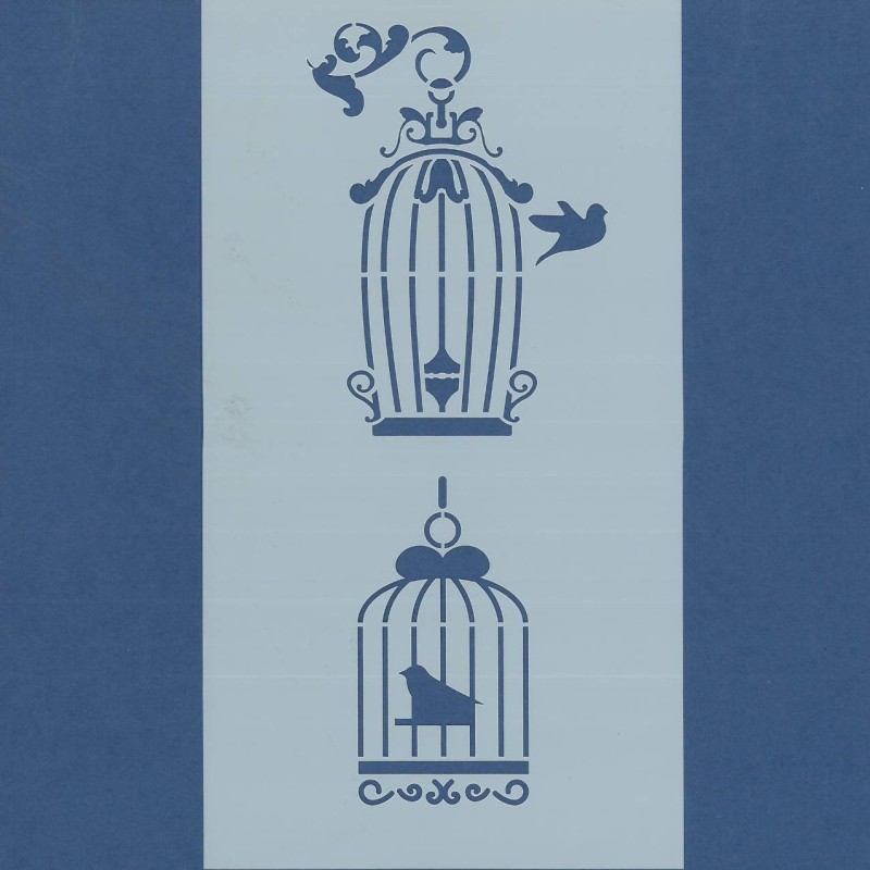 PLANTILLA SILU 1090 JAULAS DE PAJAROS