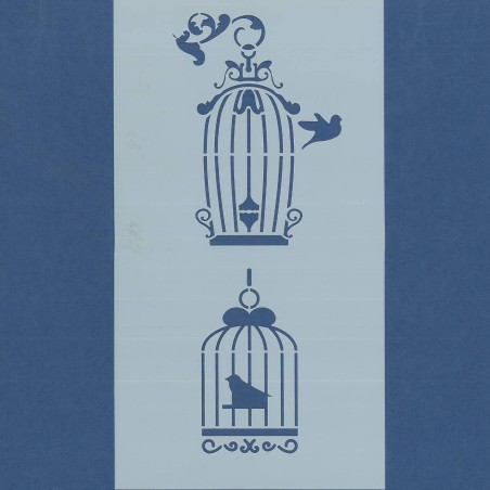 PLANTILLA SILU 1090 JAULAS DE PAJAROS