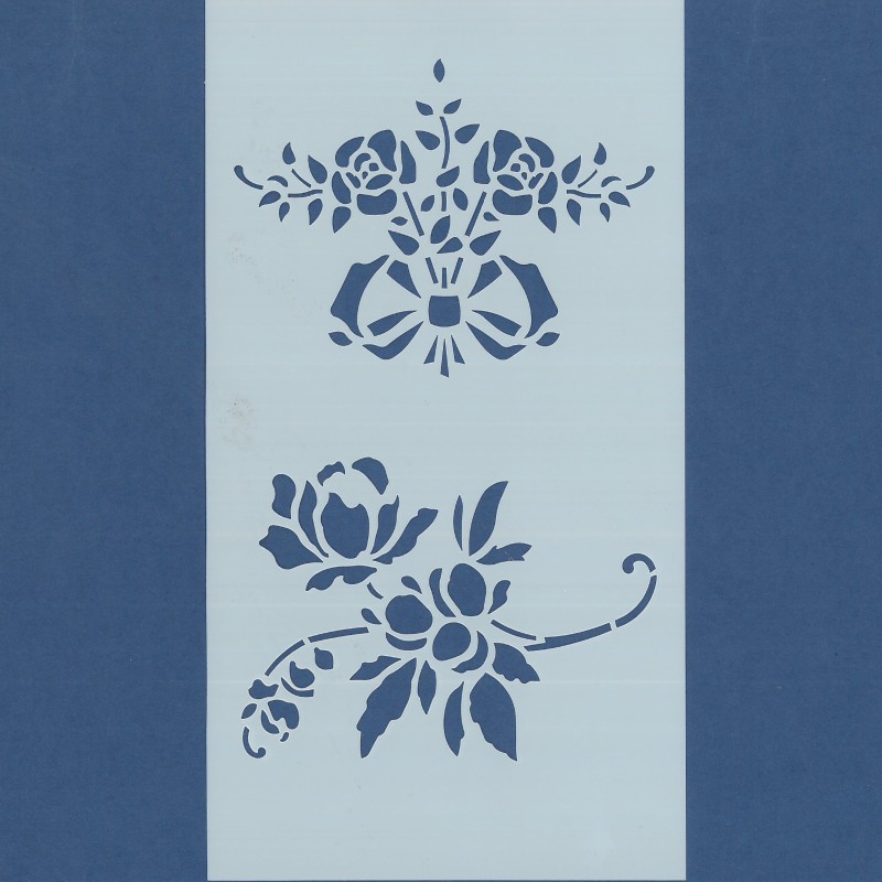 PLANTILLA SILU 1091 RAMOS DE FLORES