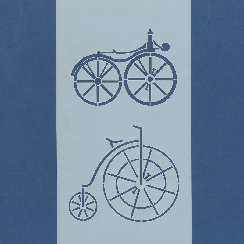 PLANTILLA SILU 1094 BICICLETAS ANTIGUAS