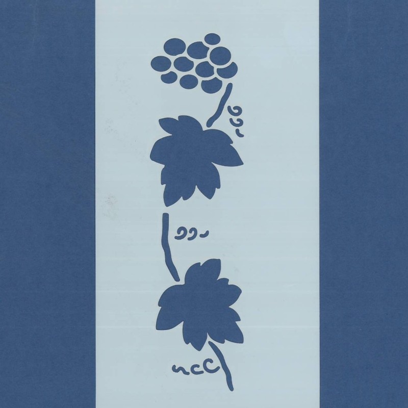 PLANTILLA SILU 1096 UVAS Y HOJAS DE PARRA