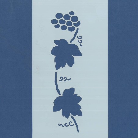 PLANTILLA SILU 1096 UVAS Y HOJAS DE PARRA