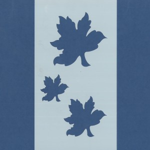 PLANTILLA SILU 1097 HOJAS DE ARBOLES