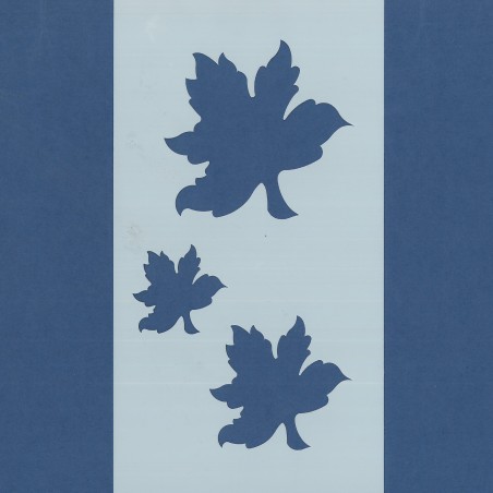 PLANTILLA SILU 1097 HOJAS DE ARBOLES