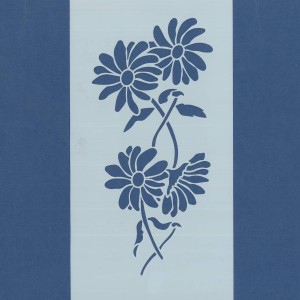 PLANTILLA SILU 1086 FLORES GRANDES